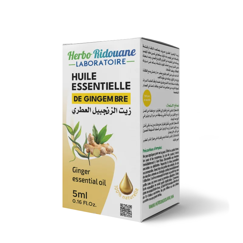 Huile essentielle de gingembre