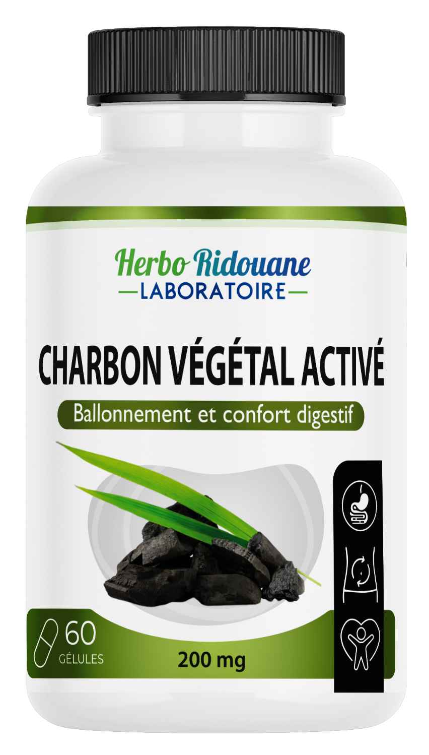 Charbon végétal activé